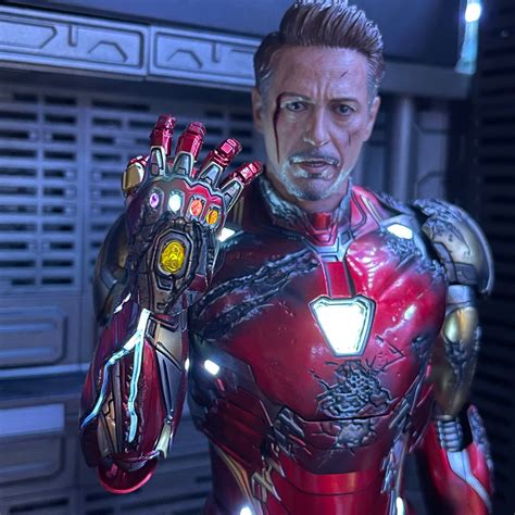 Avengers Endgame Hot Toys Iron Man Mark Lxxxv We Love You