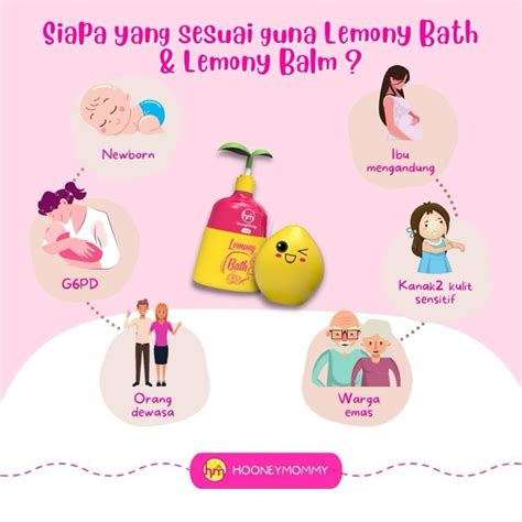 Hot Lemony Bath Balm Hooney Mommy Care Shopee Malaysia