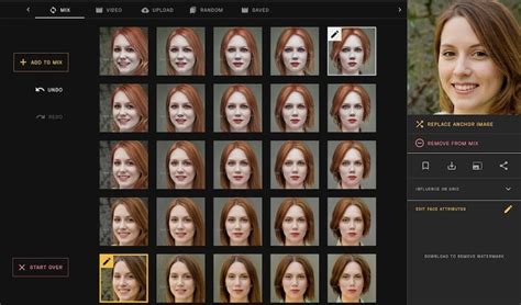 ultimate ai consistent face generator playform