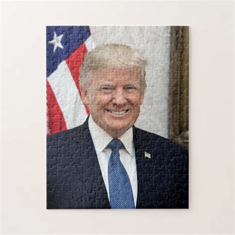 President Donald Trump Jigsaw Puzzle Zazzle