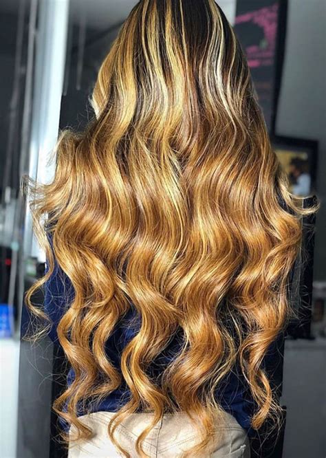 Piano Highlight Color 4 27 Body Wave Honey Blonde Lace Front Wig 100 Human Hair Wigs