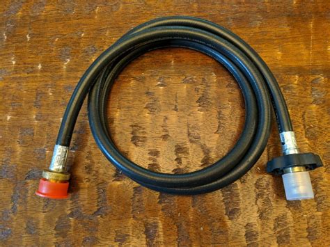 NEW Coleman 5 Ft High Pressure Propane Hose And Adapter