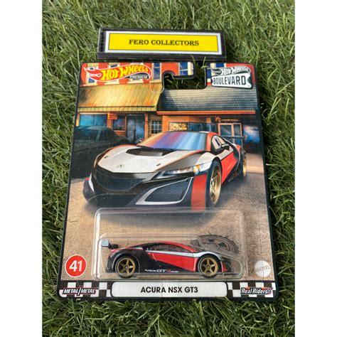 Hot Wheels Acura Nsx Gt Boulevard Shopee Malaysia