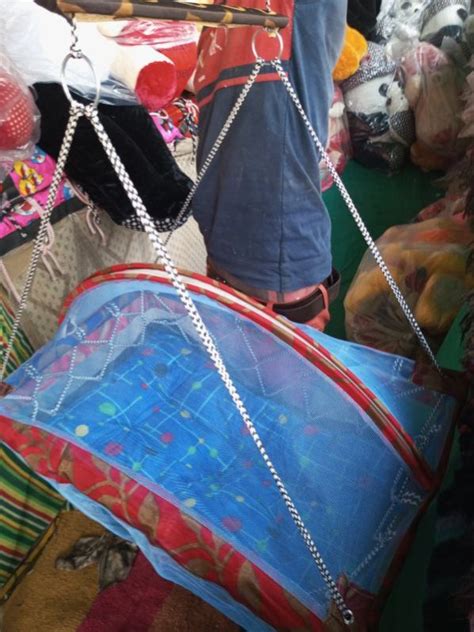 black hanging cradle  material cotton  rs   ahmedabad