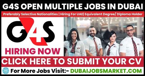 G4s Group Jobs In Uae Apply Now Dubai Jobs Market