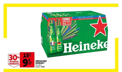 Promo Bi Re Blonde Heineken Chez Auchan Icatalogue Fr