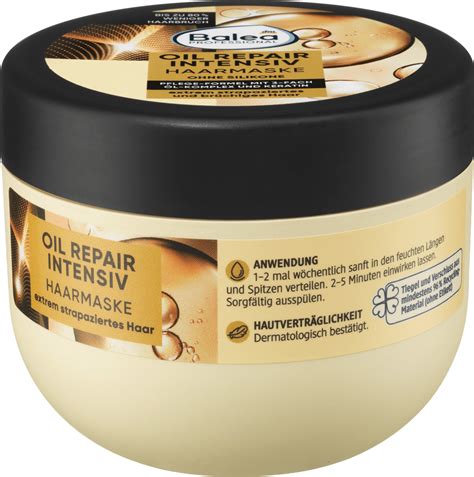 Balea PROFESSIONAL Haarkur Oil Repair Intensiv, 300 ml dauerhaft ...