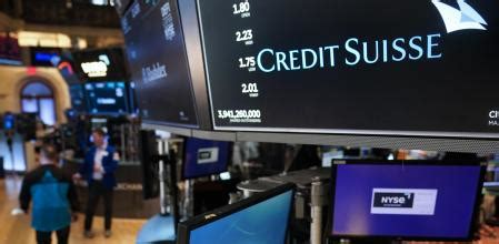 Ibex 35 y la bolsa última hora Las acciones de Credit Suisse abren