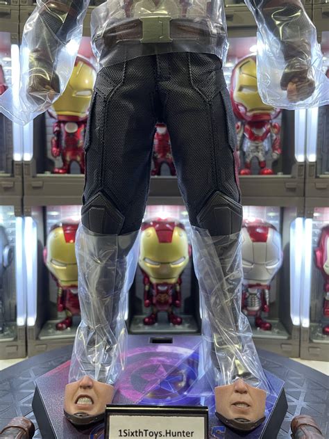 Marvel Avengers End Game Hot Toys Scale Mms Captain America Loose Collectible Figure