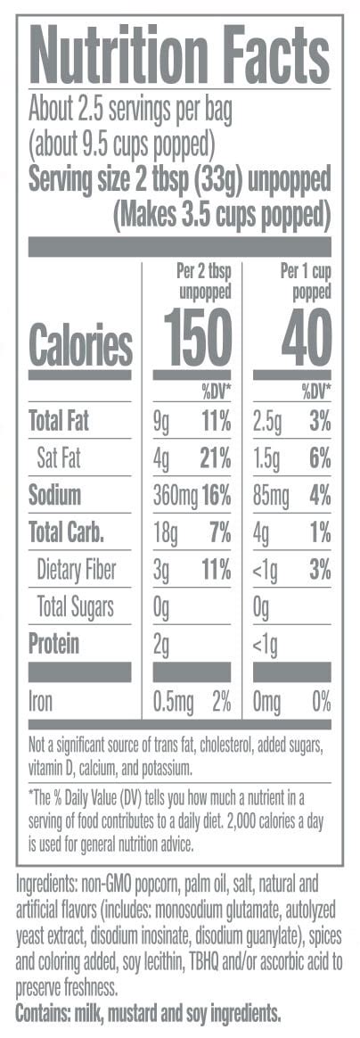 Buy JOLLY TIME The Big Cheez Cheddar Cheese Microwave Popcorn, 24 Ct (3 ...