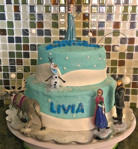 Disney Frozen Birthday Cake