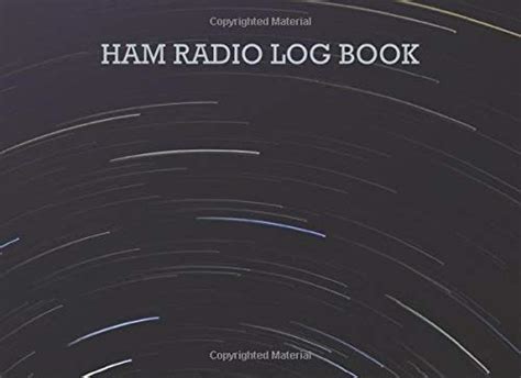 Ham Radio Log Book Notebook For Amateur Radio Operators Handy Logging