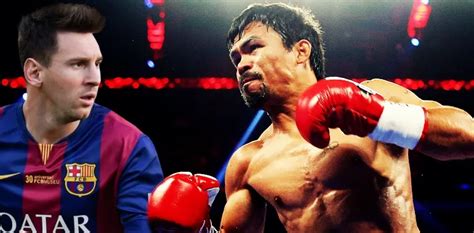 Manny Pacquiao Espero Que Messi Vuelva A Barcelona” Studiofutbol