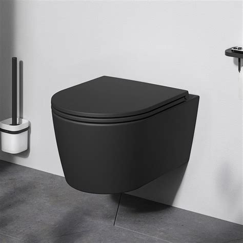 Унитаз подвесной AM.PM Func C8F1700MBSC безободковый с сиденьем ...