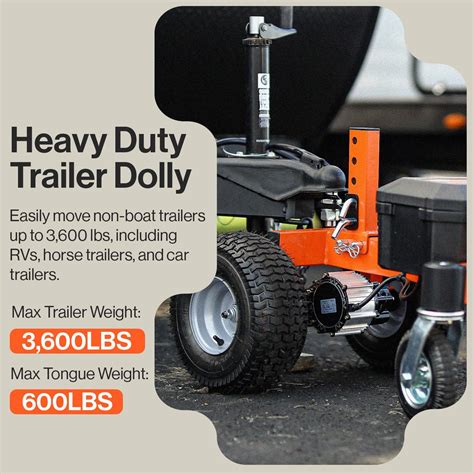 Superhandy Electric Trailer Dolly Max 3600lbs Nepal Ubuy