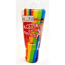 Aceita Que Dói Menos Gel Deslizante Anal g Hot flowers HM Distribuidora