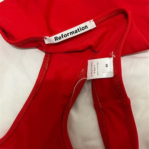 Reformation Swim Reformation Bandeau Bikini Poshmark