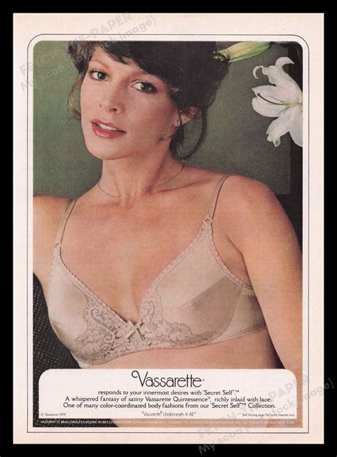 Vassarette Lingerie S Print Advertisement Ad Bra Ebay