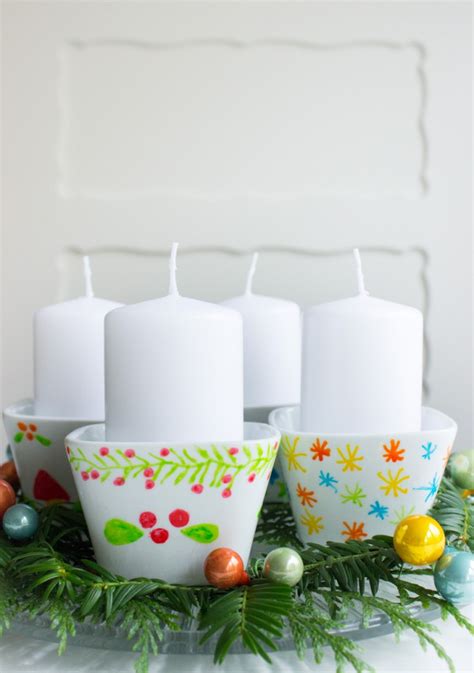 Adventskranz mit Kindern basteln | Schön bei dir by DEPOT