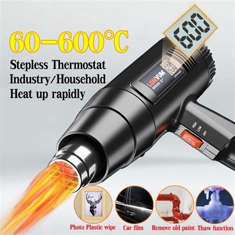 Jual KC AS Reaim Heat Gun HGA Air Mesin Pemanas Pistol Angin Panas Hot Gun Hot Air Gun