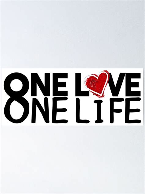 "u2 one love one life" Poster by clad63 | Redbubble