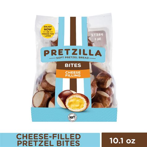 Pretzilla Cheese-Filled Soft Pretzel Bread Bites 10.1oz - Walmart.com