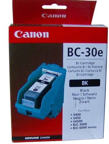 Canon BC 30E Ink Ctg Black MySupplyShop