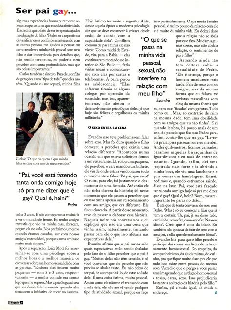 Gatos Da G Magazine Ser Pai Gay F Cil