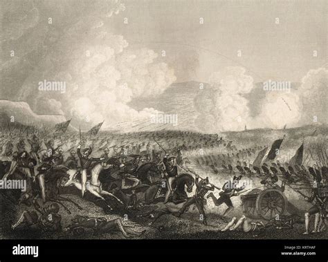 The Battle Of Salamanca 22 July 1812 Stock Photo Alamy