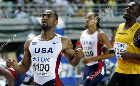 Tyson Gay Usa Wins M Final Editorial Stock Photo Stock Image Shutterstock