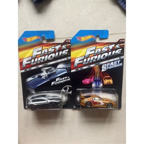 hot wheels FAST FURIOUS 玩命關頭 Subaru WRX STI Toyota Supra 蝦皮購物