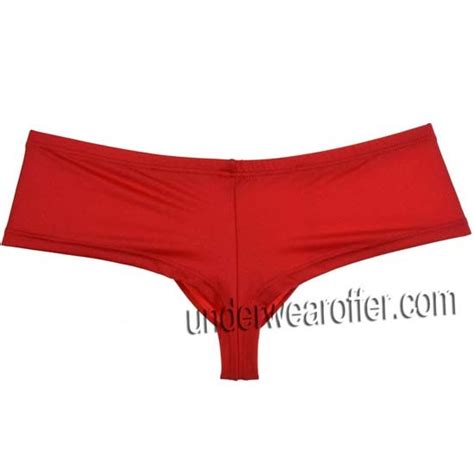 Men S Cheeky Booty Bikini Boxers Bluge Pouch Thong Pants Hight Cut Boxer Briefs Mu