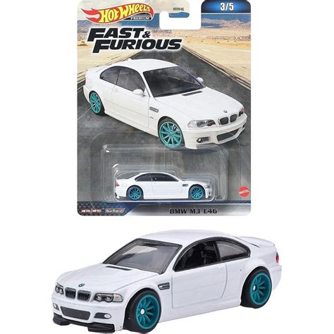 Машинка коллекционная Mattel Hot Wheels Fast Furious HNR88 BMW M3 E46 купить с доставкой по