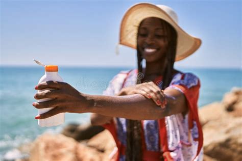 201 African American Sunscreen Stock Photos Free And Royalty Free Stock