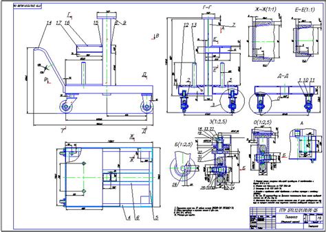 Тележка с амортизаторами своими руками чертежи
