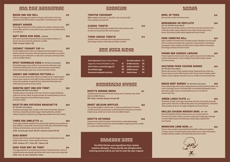 VIEW OUR MENU — Hidden Jem