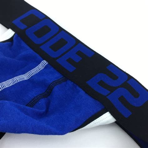 Code Double Seam Jockstrap Blue Next Gay Thing