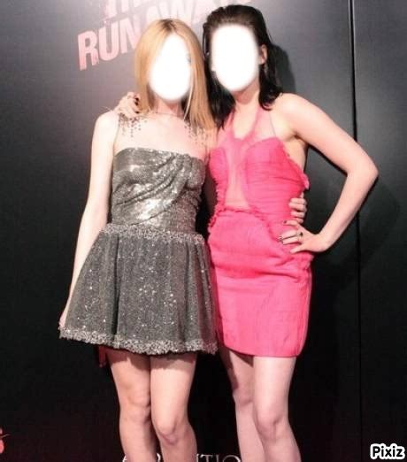 La Brune Et La Blonde Montage Photo Pixiz