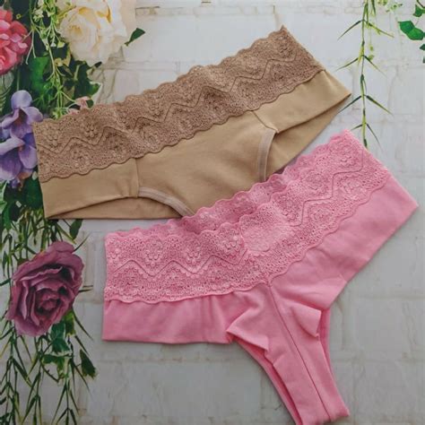 Calcinha Fio Em Algod O Mescla E C S Em Renda Gardens Lingerie Moda Ntima Linha Noite