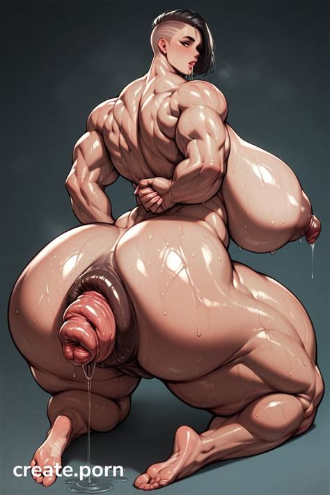 Breast Expansion Anal Exstrophy Completely Unclosable Anus AI Porn