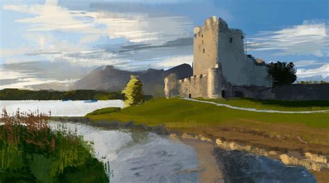 Scotland Castle - CGTrader Digital Art Competition | Art competitions ...