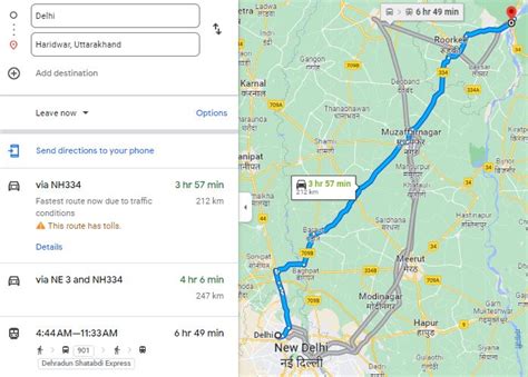 Delhi to Haridwar Distance by Road, Bus Ticket Price, Train, Flight