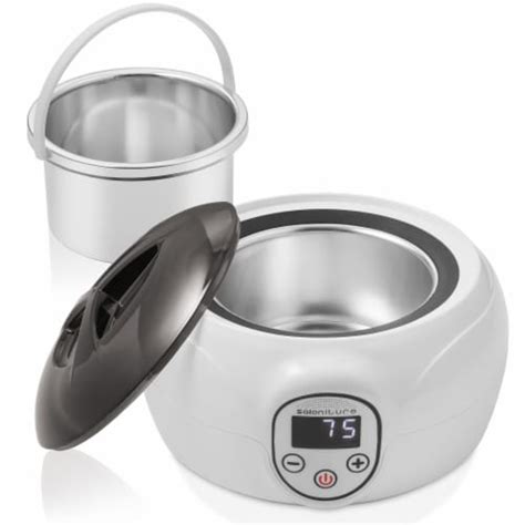 Hair Removal Wax Warmer Machine Electric Hot Waxing Melter Pot Black Lid Frys Food Stores