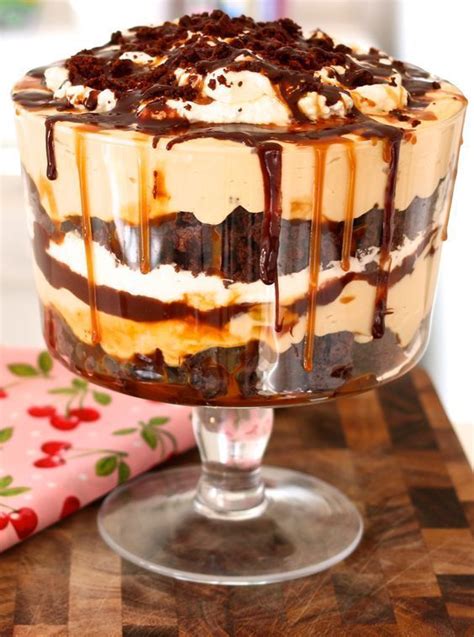 Trifle Salted Caramel Chocolate Brownie Gemma Stafford Bigger