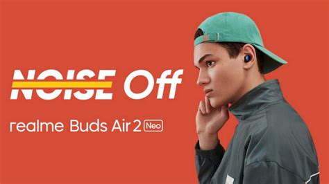 Realme представила в России беспроводные наушники Realme Buds Air 2 Neo