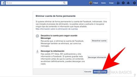 Cómo eliminar tu cuenta de Facebook definitivamente