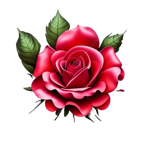 Desenhos De Rosas 3d - Dibujo De Rosa En 3d