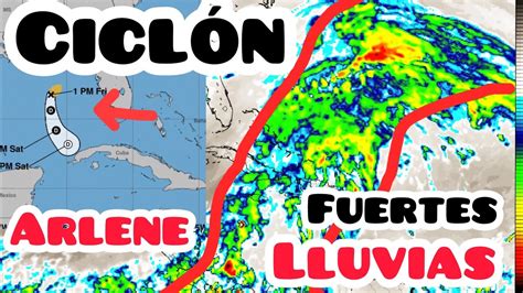 Tormenta Arlene Se Dirige Al Occidente Del Caribe Lluvias Fuertes