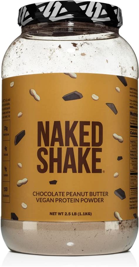 Naked Shake Chocolate Peanut Butter Protein Powder Vegan Protein Powder From US Canadian