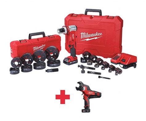 MILWAUKEE Combo Tool Kit, 2 Tools, 3 Batteries - 165FT5|2677-23 2472 ...